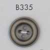 B335 Bouton plaqué en résine ABS