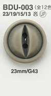 BDU003 Bouton finition vintage