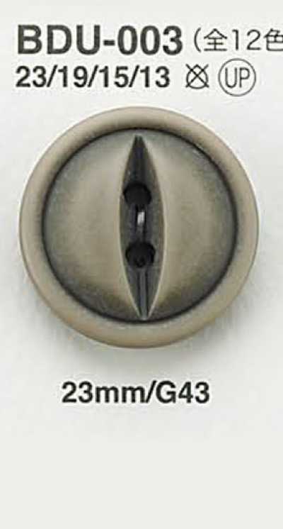 Bouton finition vintage