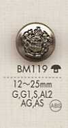 BM119 Veste De Luxe Boutons Métalliques