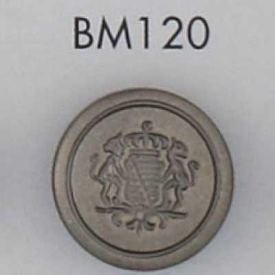 BM120 Bouton plaqué en résine ABS