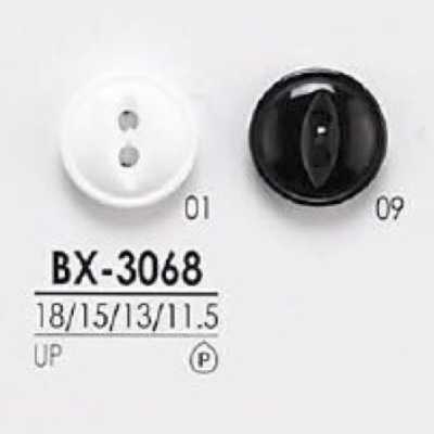 BX3068 Bouton à 2 trous en résine de polyester