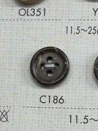C186 Bouton En Bois Naturel à 4 Trous DAIYA BUTTON(DAIYA BUTTON) Sous-photo