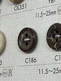 C186 Bouton En Bois Naturel à 4 Trous DAIYA BUTTON(DAIYA BUTTON) Sous-photo