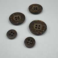 C187 Bouton en bois naturel à quatre trous[Boutons] DAIYA BUTTON Images supplémentaires