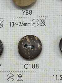 C188 Bouton En Bois Naturel à 4 Trous DAIYA BUTTON(DAIYA BUTTON) Sous-photo