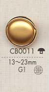 CB0011 Bouton simple en métal pour chemises et vestes