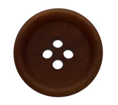 CD013 [Noix véritable] Bouton semi-brillant