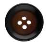 CD148 [vraie Noix] Bouton Brillant