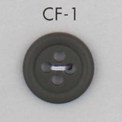 CF1 Bouton élégant en polyester à quatre trous pour adulte