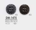 DM1475 Bouton en métal à 4 trous pour vestes et costumes