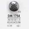 DM1754 Bouton Demi-anneau En Métal Haut