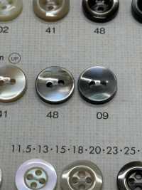 ES104 DAIYA BUTTONS Bouton En Polyester Façon Coquillage DAIYA BUTTON(DAIYA BUTTON) Sous-photo
