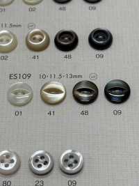 ES109 DAIYA BUTTONS Bouton En Polyester œil De Chat à 2 Trous DAIYA BUTTON(DAIYA BUTTON) Sous-photo