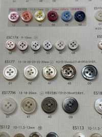 ES177 DAIYA BUTTONS Bouton En Polyester Façon Coquillage DAIYA BUTTON Sous-photo