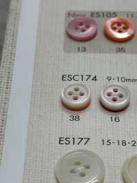 ESC174 DAIYA BUTTONS Boutons En Polyester à Coque Colorée DAIYA BUTTON(DAIYA BUTTON) Sous-photo