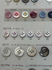 ESC174 DAIYA BUTTONS Boutons En Polyester à Coque Colorée DAIYA BUTTON(DAIYA BUTTON) Sous-photo