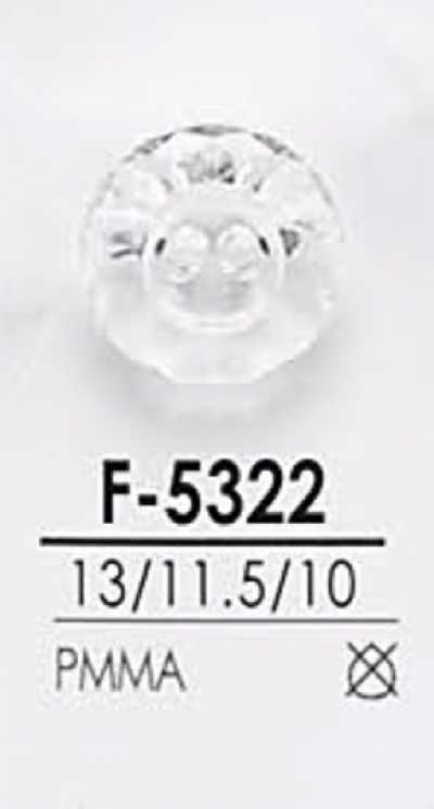 F5322 Bouton taille diamant
