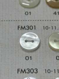 FM301 DAIYA BUTTONS Bouton En Polyester Façon Coquillage DAIYA BUTTON(DAIYA BUTTON) Sous-photo