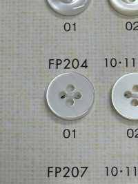 FP204 DAIYA BUTTONS Bouton En Polyester Façon Coquillage DAIYA BUTTON Sous-photo