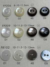 FP209 DAIYA BUTTONS Bouton En Polyester Façon Coquillage DAIYA BUTTON Sous-photo