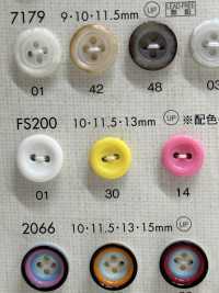 FS200 Chemise Colorée Aux Couleurs Vives Bouton Polyester Simple DAIYA BUTTON Sous-photo