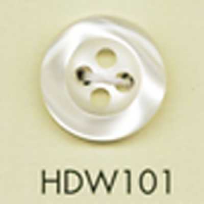 HDW101 DAIYA BUTTONS Série HYPER DURABLE résistante aux chocs Bouton en polyester aspect coquille
