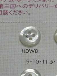 HDW8 BOUTONS DAIYA Résistant Aux Chocs HYPER DURABLE "" Série "" Shell-like Polyester Button ""[Bouton] DAIYA BUTTON(DAIYA BUTTON) Sous-photo