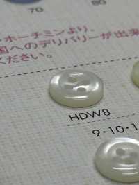HDW8 BOUTONS DAIYA Résistant Aux Chocs HYPER DURABLE "" Série "" Shell-like Polyester Button ""[Bouton] DAIYA BUTTON(DAIYA BUTTON) Sous-photo