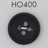 HO400 Bouton 4 trous en véritable corne de buffle naturelle