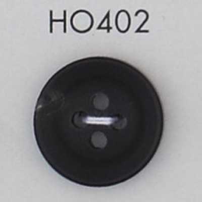 HO402 Bouton 4 trous en véritable corne de buffle naturelle