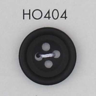 HO404 Bouton à 4 trous en véritable corne de buffle naturelle