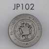 JP102 Bouton en résine ABS plaqué