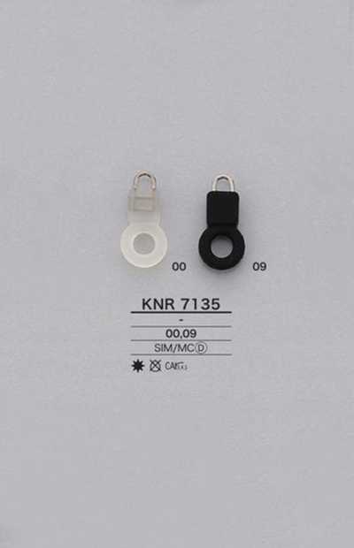 KNR7135 Anneau en silicone pour fermeture à glissière (languette de tirage)