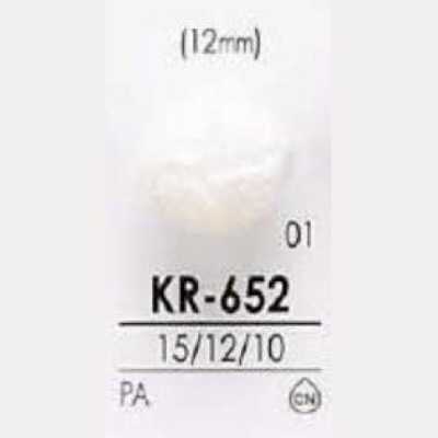 KR652 Bouton à queue carrée en résine de nylon