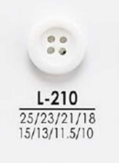 L210 Boutons teignables pour chemises et manteaux