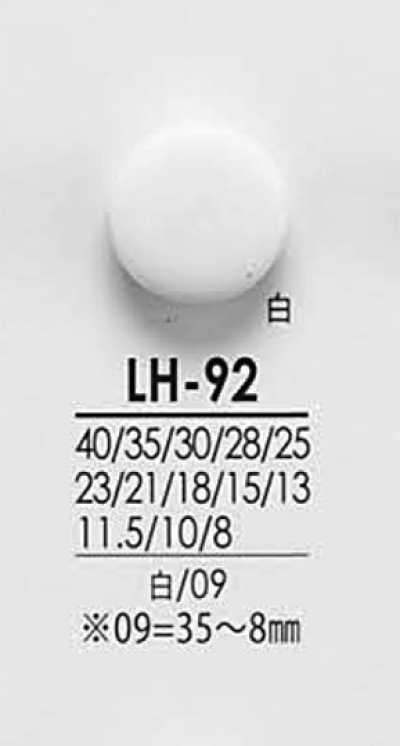 LH92 Boutons pour vêtements noirs et teints, des chemises aux manteaux
