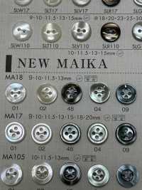 MA18 DAIYA BUTTONS Bouton En Polyester Façon Coquillage DAIYA BUTTON Sous-photo