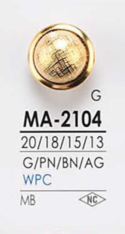 MA2104 Bouton en métal