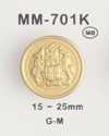 MM701K Bouton en métal