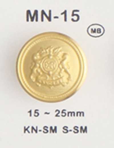 MN15 Bouton en métal