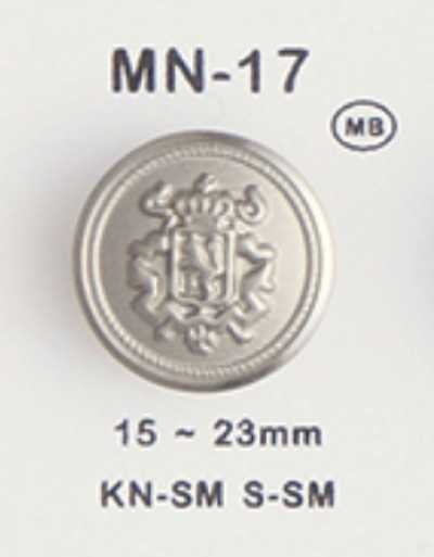 Bouton en métal