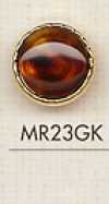 MR23GK Bouton élégant façon écaille pour chemises et chemisiers