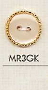 MR3GK Bouton en plastique glamour à 2 trous pour chemises et blouses