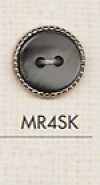 MR4SK Bouton en plastique élégant à 2 trous pour chemises