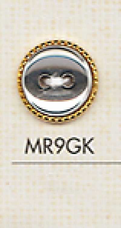 MR9GK Bouton en plastique glamour à deux trous