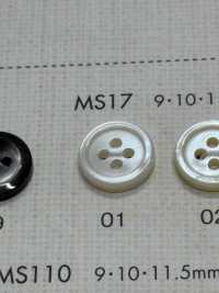 MS17 DAIYA BUTTONS Bouton En Polyester Façon Coquillage DAIYA BUTTON(DAIYA BUTTON) Sous-photo