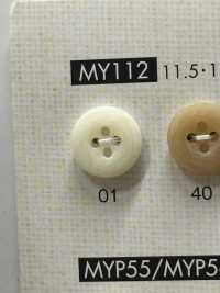 MY112 Bouton Polyester Simple Et élégant à 4 Trous Pour Chemises Et Chemisiers DAIYA BUTTON(DAIYA BUTTON) Sous-photo