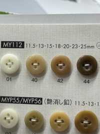 MY112 Bouton Polyester Simple Et élégant à 4 Trous Pour Chemises Et Chemisiers DAIYA BUTTON(DAIYA BUTTON) Sous-photo