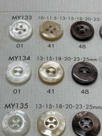 MY134 DAIYA BUTTONS Bouton En Polyester Façon Coquillage DAIYA BUTTON(DAIYA BUTTON) Sous-photo
